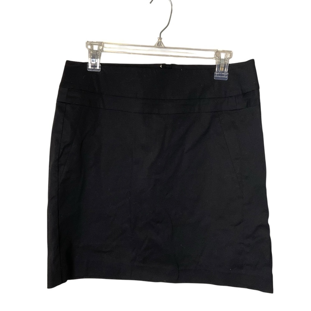 Ann Taylor Black Mini Pencil Skirt for Work